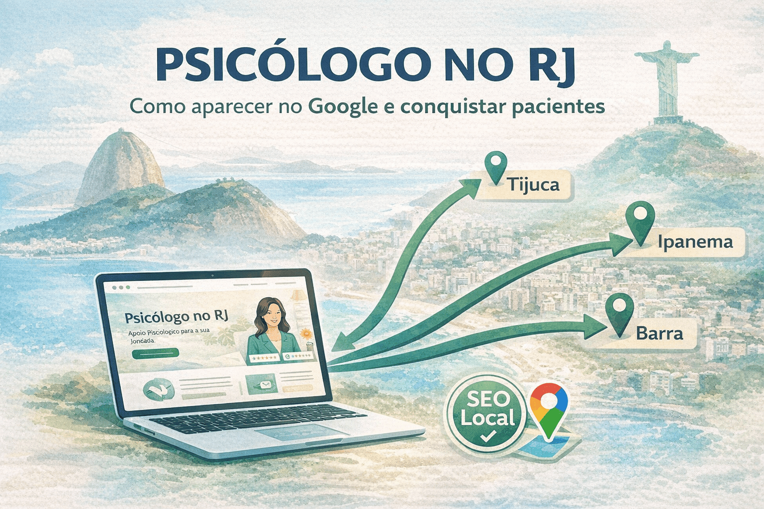 Site para psicólogo no Rio de Janeiro - Guia completo